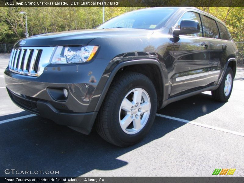 Dark Charcoal Pearl / Black 2011 Jeep Grand Cherokee Laredo