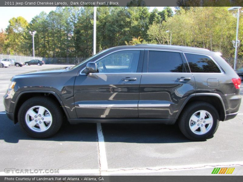 Dark Charcoal Pearl / Black 2011 Jeep Grand Cherokee Laredo