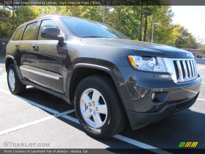 Dark Charcoal Pearl / Black 2011 Jeep Grand Cherokee Laredo
