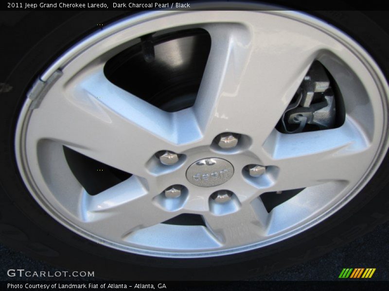 Dark Charcoal Pearl / Black 2011 Jeep Grand Cherokee Laredo