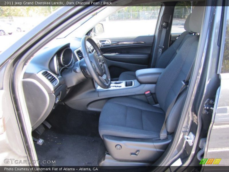 Dark Charcoal Pearl / Black 2011 Jeep Grand Cherokee Laredo