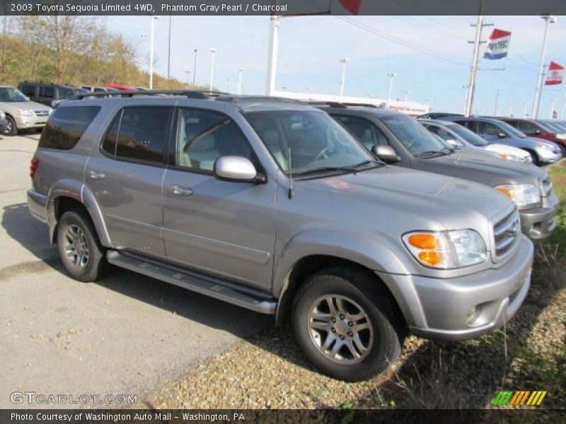 Phantom Gray Pearl / Charcoal 2003 Toyota Sequoia Limited 4WD