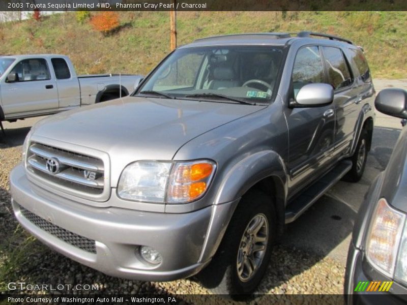 Phantom Gray Pearl / Charcoal 2003 Toyota Sequoia Limited 4WD