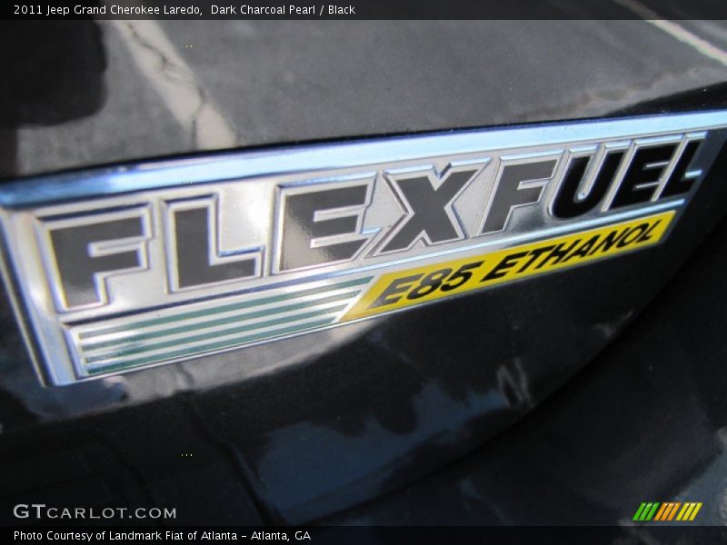 Dark Charcoal Pearl / Black 2011 Jeep Grand Cherokee Laredo