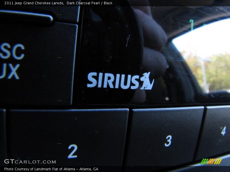 Dark Charcoal Pearl / Black 2011 Jeep Grand Cherokee Laredo