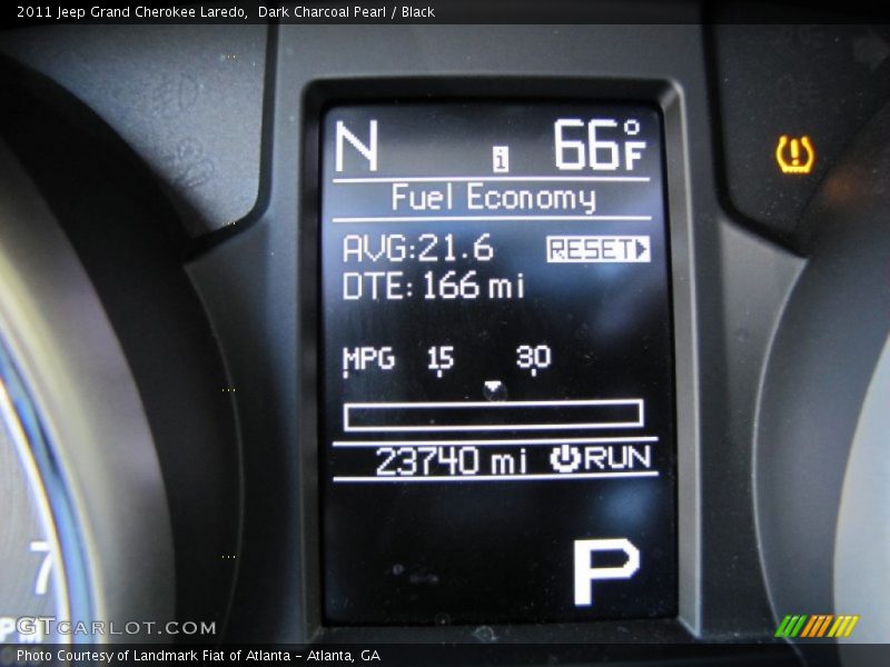 Dark Charcoal Pearl / Black 2011 Jeep Grand Cherokee Laredo