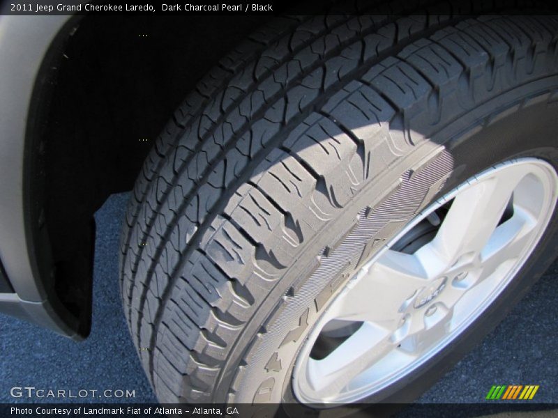 Dark Charcoal Pearl / Black 2011 Jeep Grand Cherokee Laredo