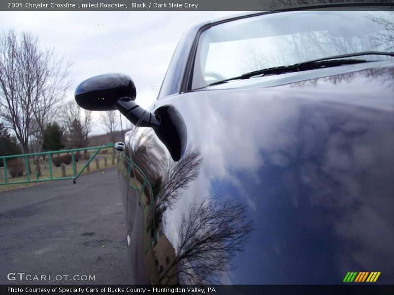 Black / Dark Slate Grey 2005 Chrysler Crossfire Limited Roadster