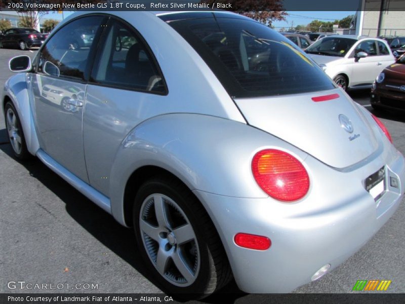 Reflex Silver Metallic / Black 2002 Volkswagen New Beetle GLS 1.8T Coupe