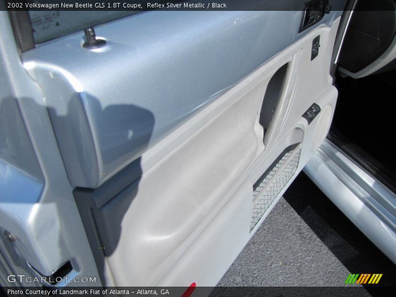 Reflex Silver Metallic / Black 2002 Volkswagen New Beetle GLS 1.8T Coupe