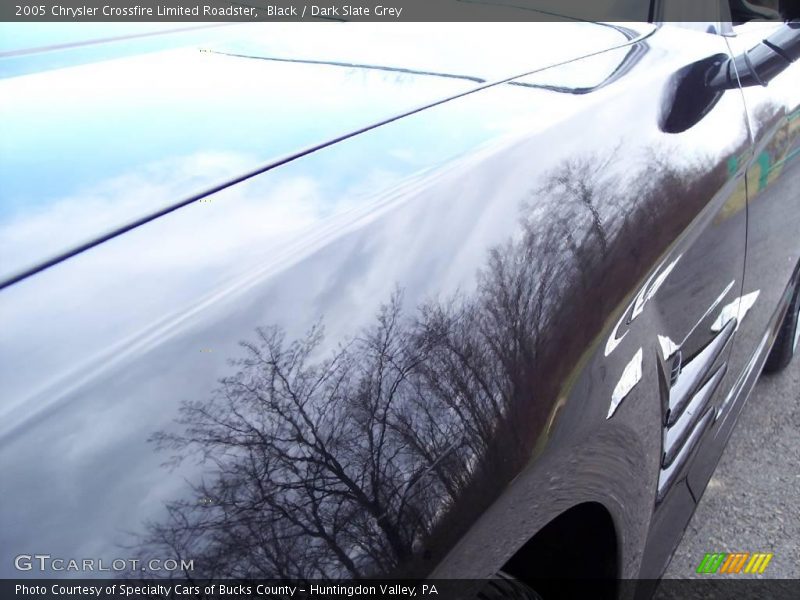 Black / Dark Slate Grey 2005 Chrysler Crossfire Limited Roadster