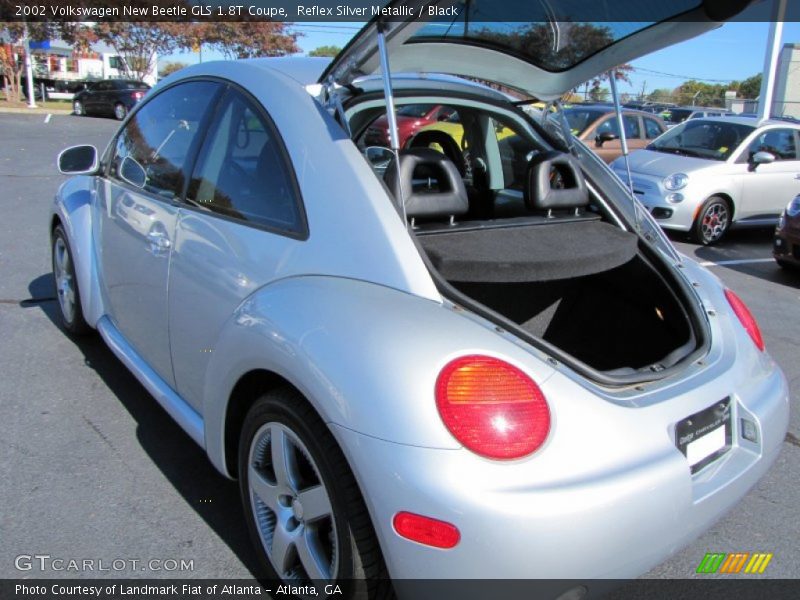 Reflex Silver Metallic / Black 2002 Volkswagen New Beetle GLS 1.8T Coupe