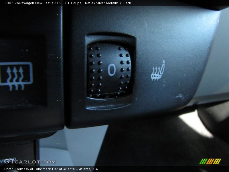 Reflex Silver Metallic / Black 2002 Volkswagen New Beetle GLS 1.8T Coupe