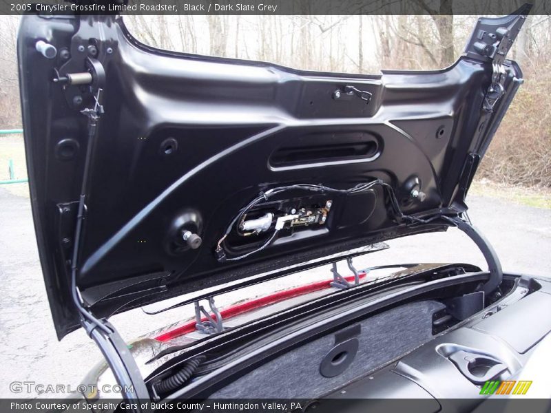 Black / Dark Slate Grey 2005 Chrysler Crossfire Limited Roadster