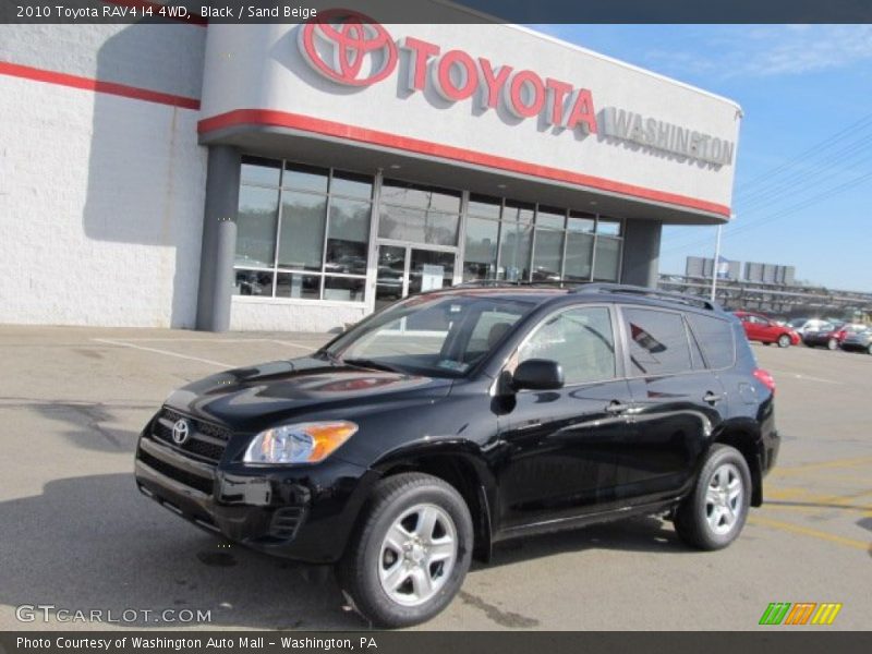 Black / Sand Beige 2010 Toyota RAV4 I4 4WD