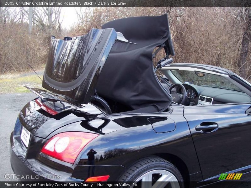 Black / Dark Slate Grey 2005 Chrysler Crossfire Limited Roadster