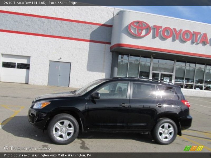 Black / Sand Beige 2010 Toyota RAV4 I4 4WD