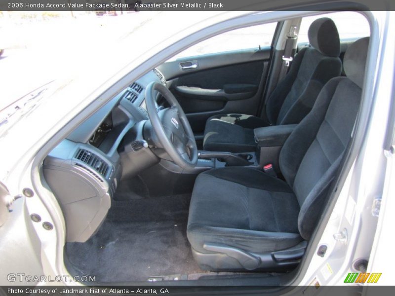 Alabaster Silver Metallic / Black 2006 Honda Accord Value Package Sedan