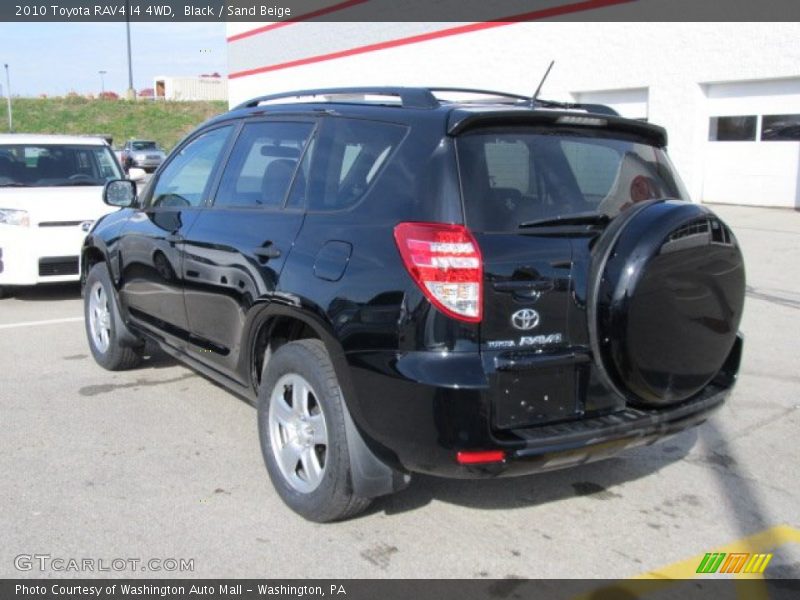 Black / Sand Beige 2010 Toyota RAV4 I4 4WD