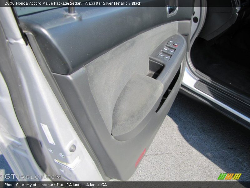 Alabaster Silver Metallic / Black 2006 Honda Accord Value Package Sedan