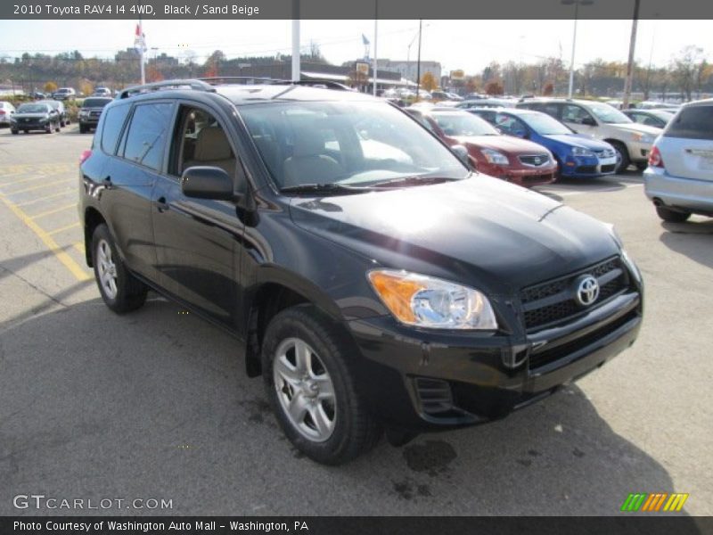 Black / Sand Beige 2010 Toyota RAV4 I4 4WD