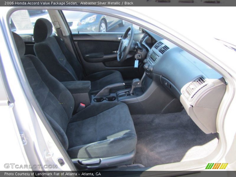 Alabaster Silver Metallic / Black 2006 Honda Accord Value Package Sedan