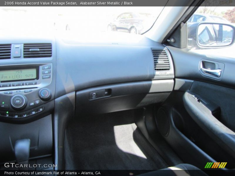 Alabaster Silver Metallic / Black 2006 Honda Accord Value Package Sedan