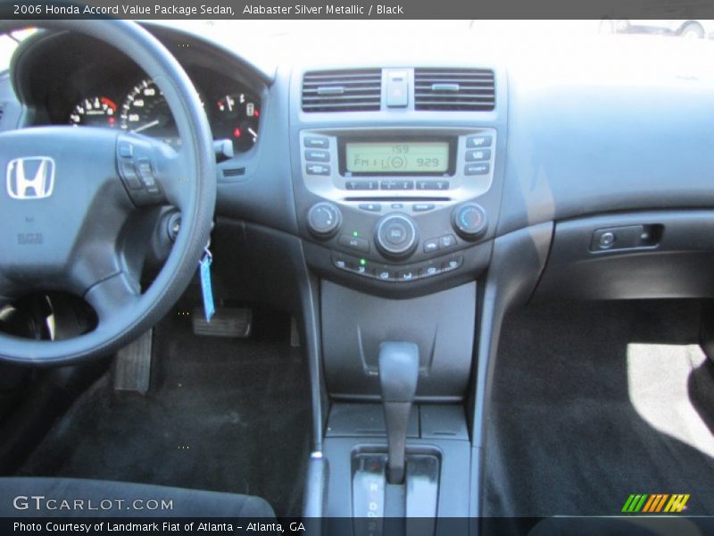 Alabaster Silver Metallic / Black 2006 Honda Accord Value Package Sedan