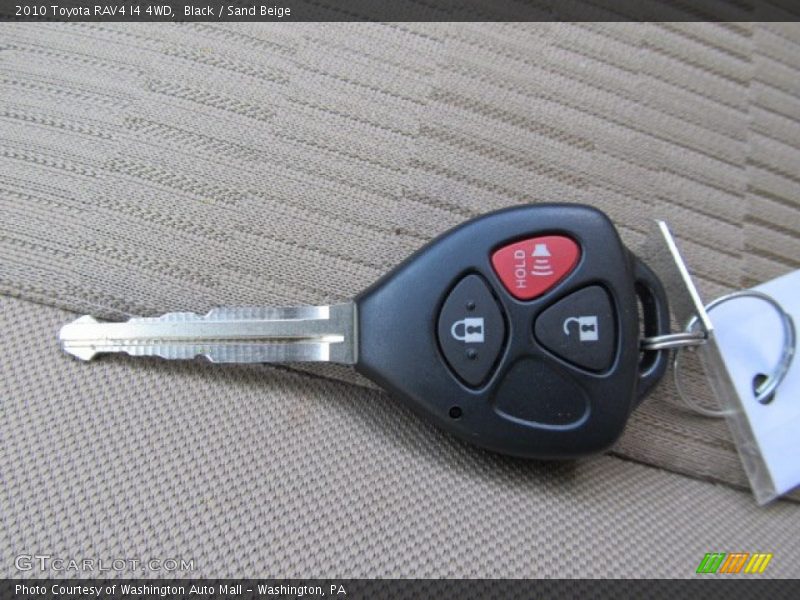 Black / Sand Beige 2010 Toyota RAV4 I4 4WD