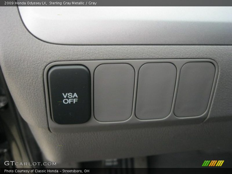 Sterling Gray Metallic / Gray 2009 Honda Odyssey LX