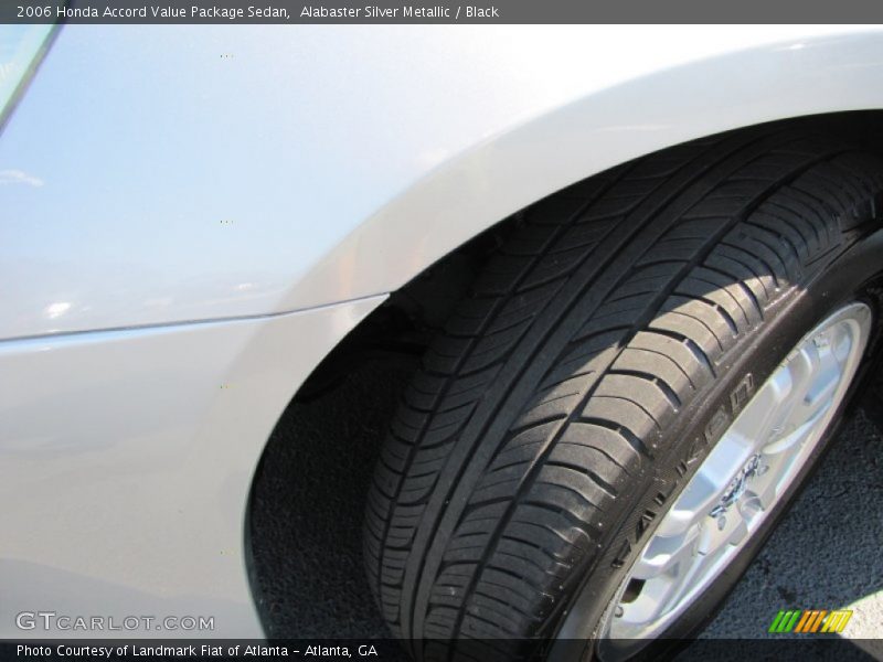 Alabaster Silver Metallic / Black 2006 Honda Accord Value Package Sedan