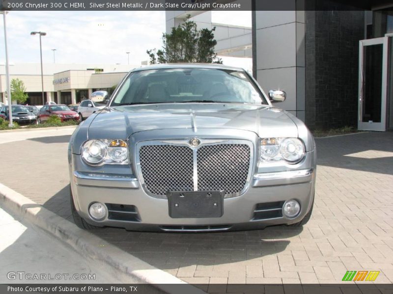 Silver Steel Metallic / Dark Slate Gray/Light Graystone 2006 Chrysler 300 C HEMI