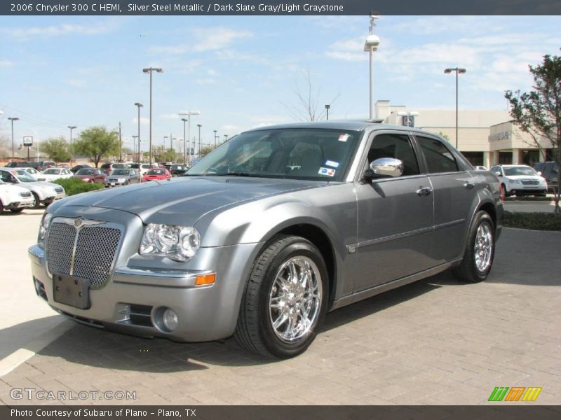 Silver Steel Metallic / Dark Slate Gray/Light Graystone 2006 Chrysler 300 C HEMI