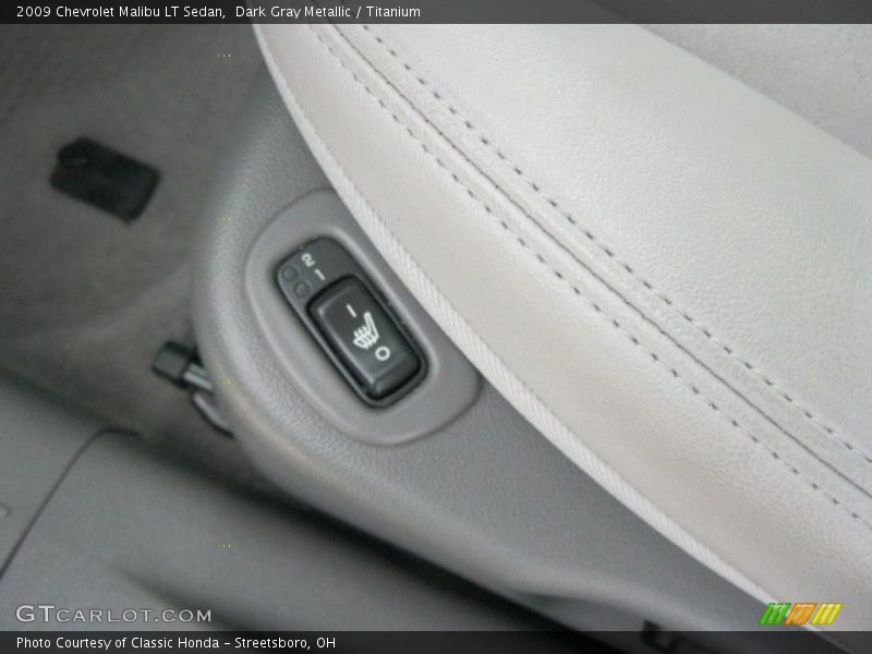 Dark Gray Metallic / Titanium 2009 Chevrolet Malibu LT Sedan