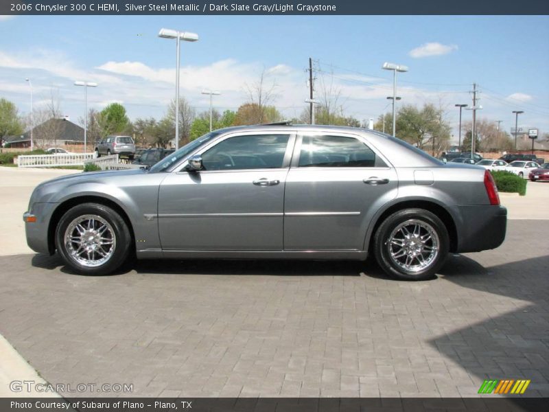 Silver Steel Metallic / Dark Slate Gray/Light Graystone 2006 Chrysler 300 C HEMI