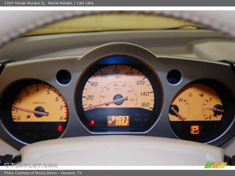 Merlot Metallic / Cafe Latte 2005 Nissan Murano SL