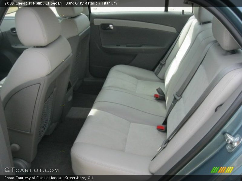 Dark Gray Metallic / Titanium 2009 Chevrolet Malibu LT Sedan