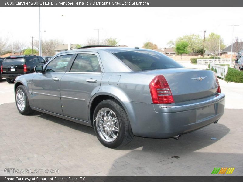 Silver Steel Metallic / Dark Slate Gray/Light Graystone 2006 Chrysler 300 C HEMI