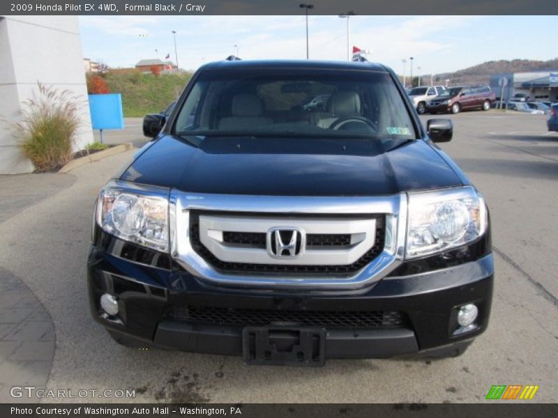 Formal Black / Gray 2009 Honda Pilot EX 4WD