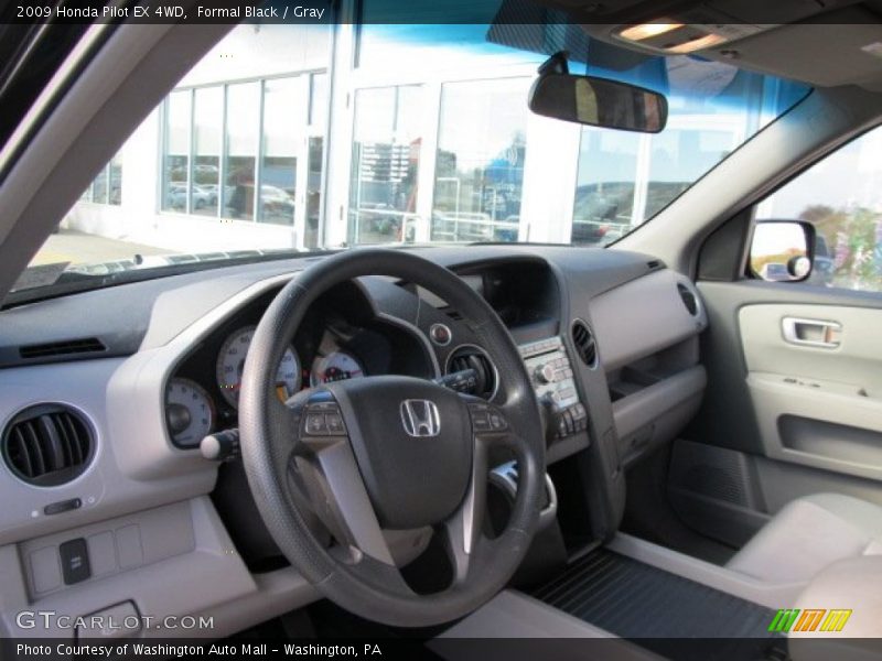 Formal Black / Gray 2009 Honda Pilot EX 4WD