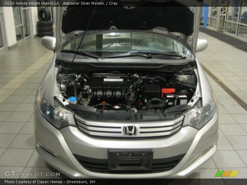 Alabaster Silver Metallic / Gray 2010 Honda Insight Hybrid LX