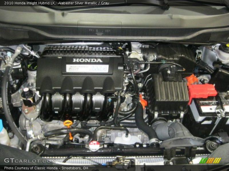Alabaster Silver Metallic / Gray 2010 Honda Insight Hybrid LX