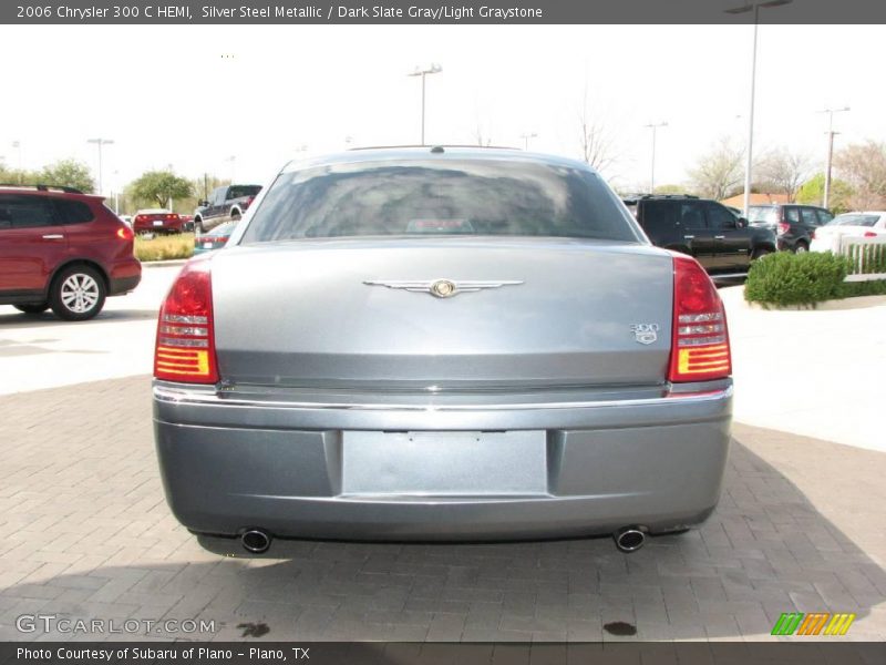Silver Steel Metallic / Dark Slate Gray/Light Graystone 2006 Chrysler 300 C HEMI