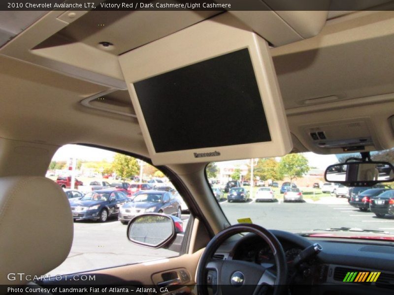 Victory Red / Dark Cashmere/Light Cashmere 2010 Chevrolet Avalanche LTZ