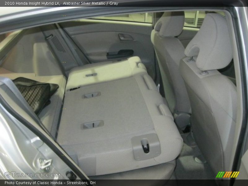 Alabaster Silver Metallic / Gray 2010 Honda Insight Hybrid LX