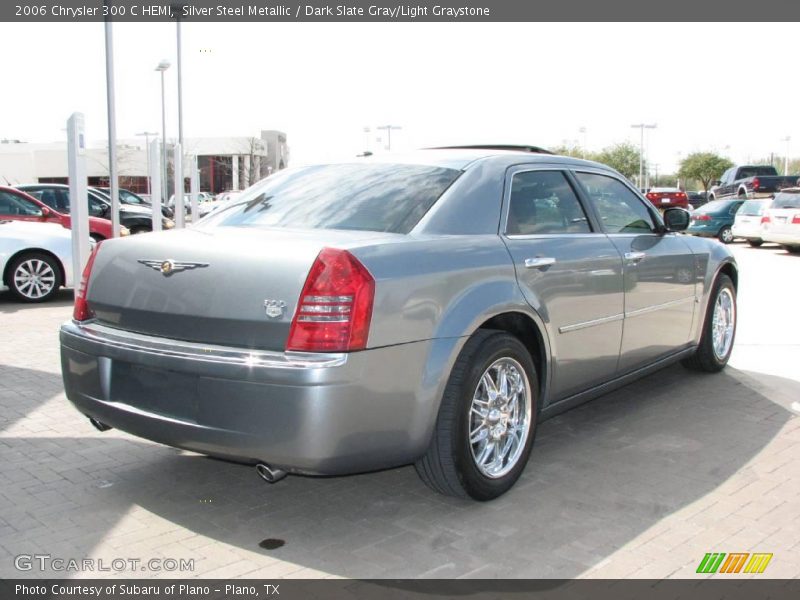 Silver Steel Metallic / Dark Slate Gray/Light Graystone 2006 Chrysler 300 C HEMI