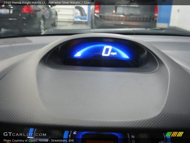 Alabaster Silver Metallic / Gray 2010 Honda Insight Hybrid LX