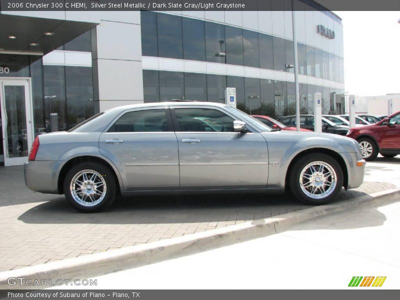 Silver Steel Metallic / Dark Slate Gray/Light Graystone 2006 Chrysler 300 C HEMI