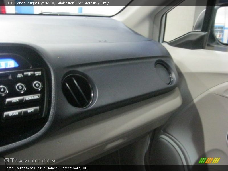 Alabaster Silver Metallic / Gray 2010 Honda Insight Hybrid LX