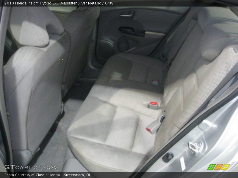 Alabaster Silver Metallic / Gray 2010 Honda Insight Hybrid LX